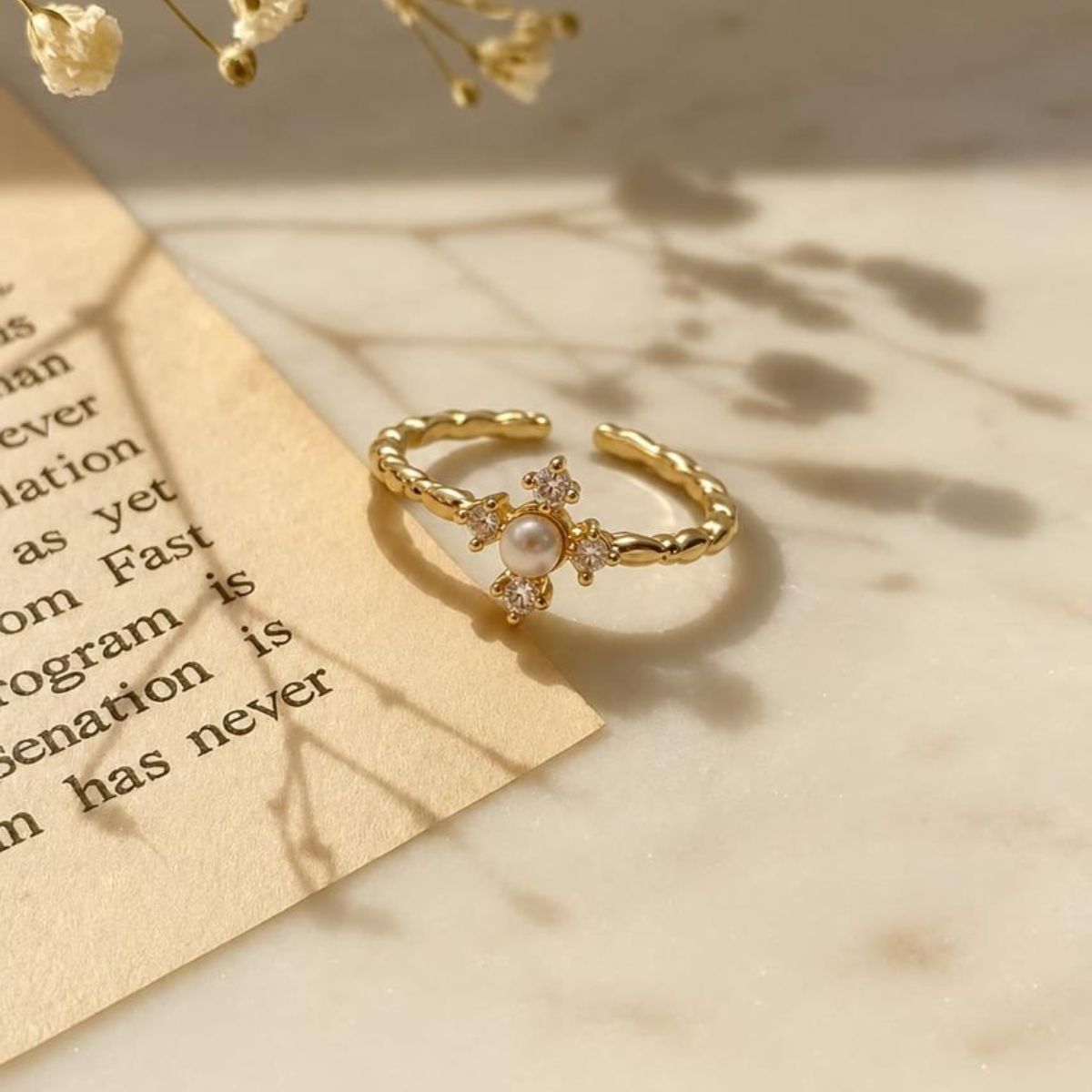 Dainty Spark Ring