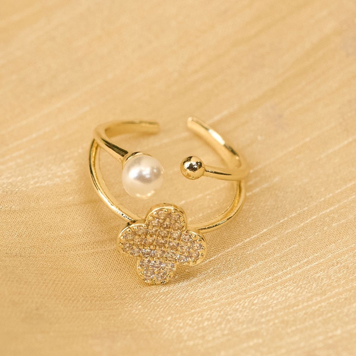 Pearl Blossom Ring