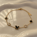 Butterfly Noir Bracelet