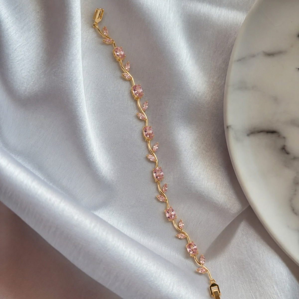 Blush Tulip Bracelet