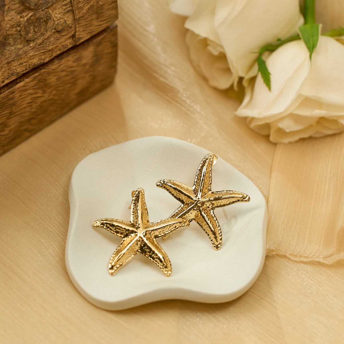 Starfish Statement Studs