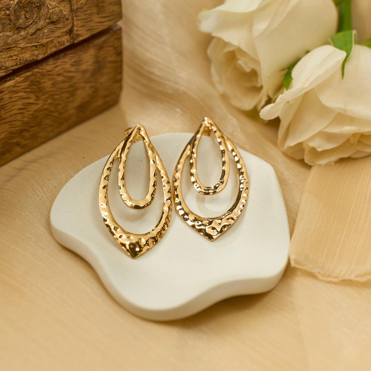 Luxe Teardrop Earrings